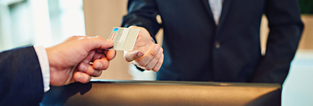 Can I guarantee my incidentals with a credit card upon arrival?
