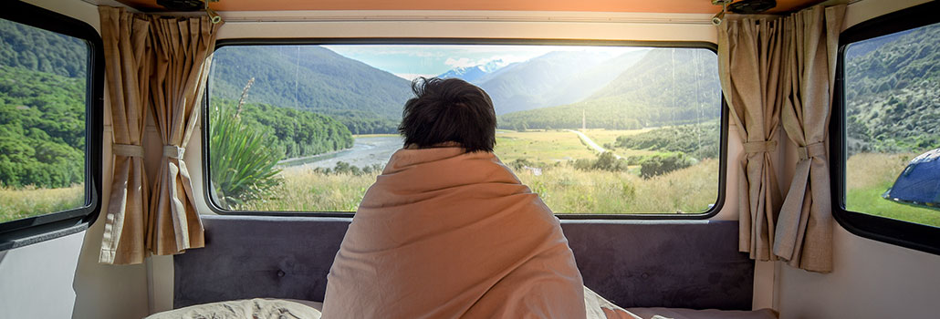 Can I sleep in my vehicle, RV or tent?