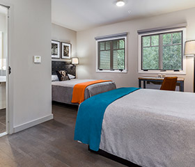 Can I upgrade my room when I get to 1440 if I booked a shared room and I don't like my roommate?